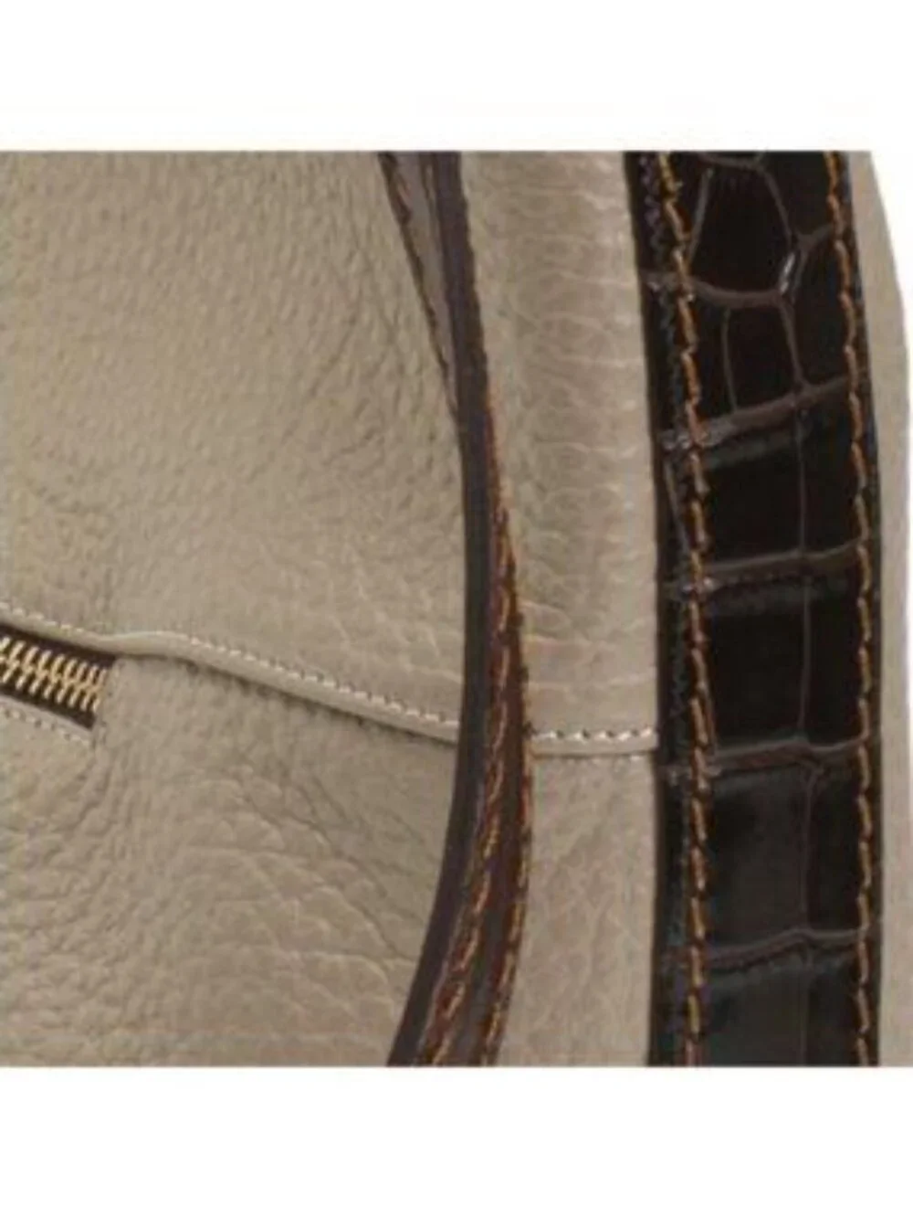 MARINO ORLANDI Made In Italy Leather Pebbled Hobo